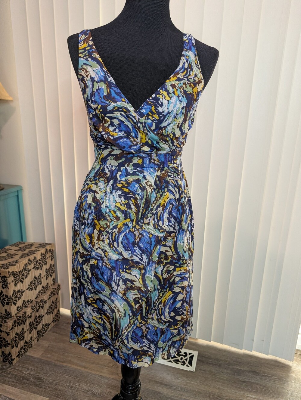 Moylinette Soeurs Silk Wrap Dress